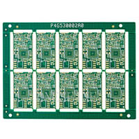 Custom FR4 Material Multilayer 4 Layer Half Hole Bluetooth PCB Board 