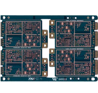 8 Layers 1 Step Gold Finger 32u HDI PCB Manufacturer