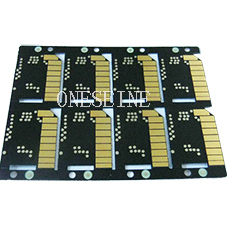 Black PCB 1MM thickness standard 2 Layer Circuit Boards
