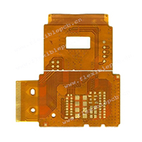 2 layer GPS flex pcb stackup circuit board factory 