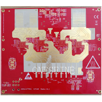 77GHz mmWave Anticollision Radar PCB | 10-Layer Mixed-Dielectric Rogers RO3003G2 + RO4835LoPro + Isola 370HR Stack-Up